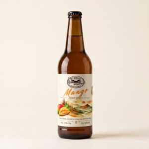 Piwo Mango 0,5 l — zdjęcie produktowe na jasnym tle